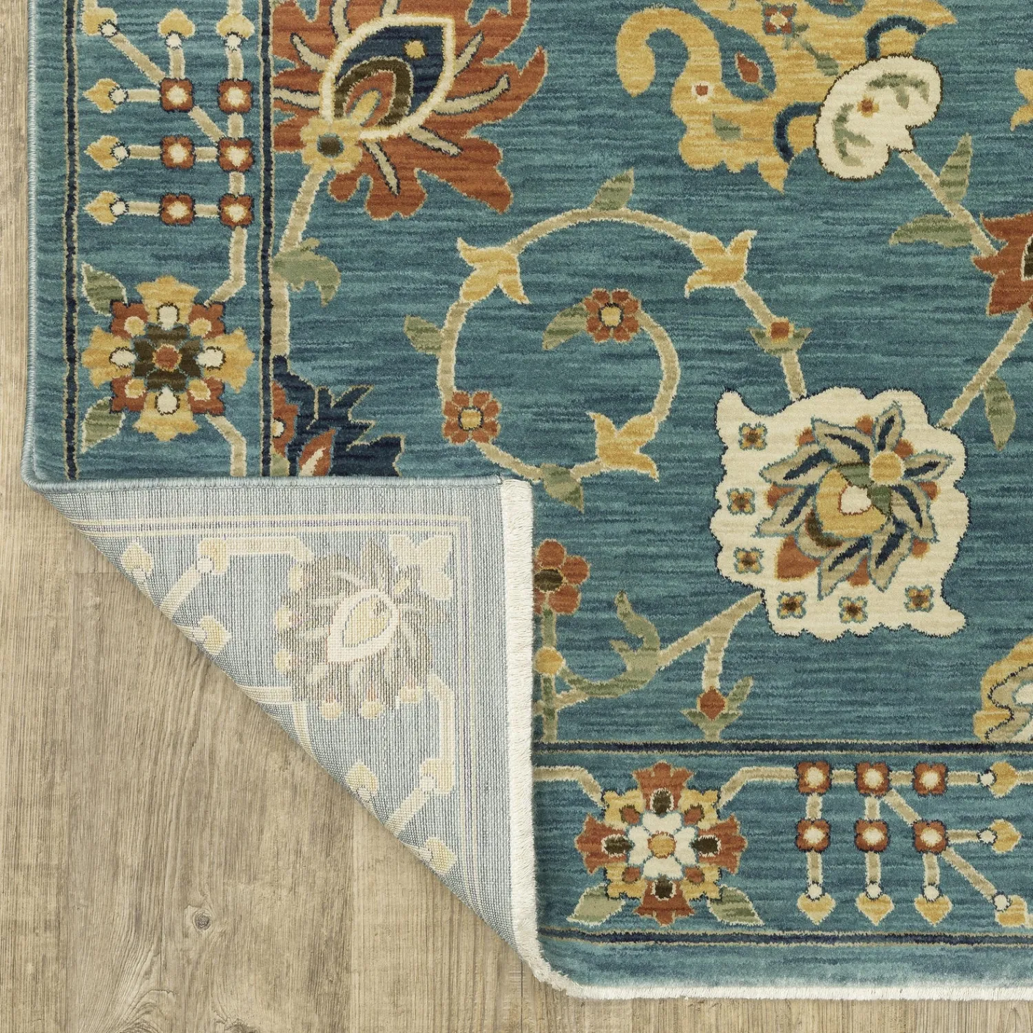 Plow & Hearth Area Rugs>Clover Hill Gems Polypropylene Rug, 3'3" x 5'