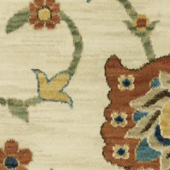 Plow & Hearth Area Rugs>Clover Hill Gems Polypropylene Rug, 2'3" x 7'6" Runner