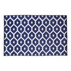 Plow & Hearth Washable Mats>Coastal Citrus Washable Layering Mat