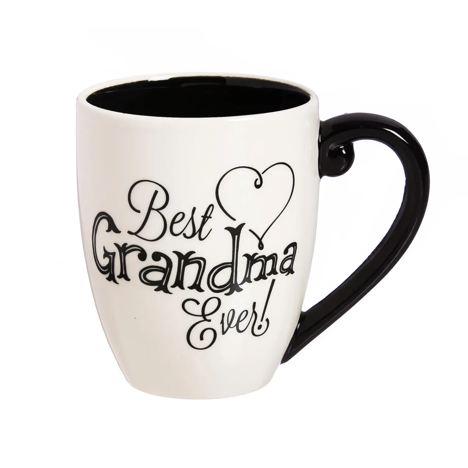 Plow & Hearth Coffee & Tea Cups>Coffee Cup Ceramic Cup O' Java, Best Grandma Ever, 17oz, Gift Box