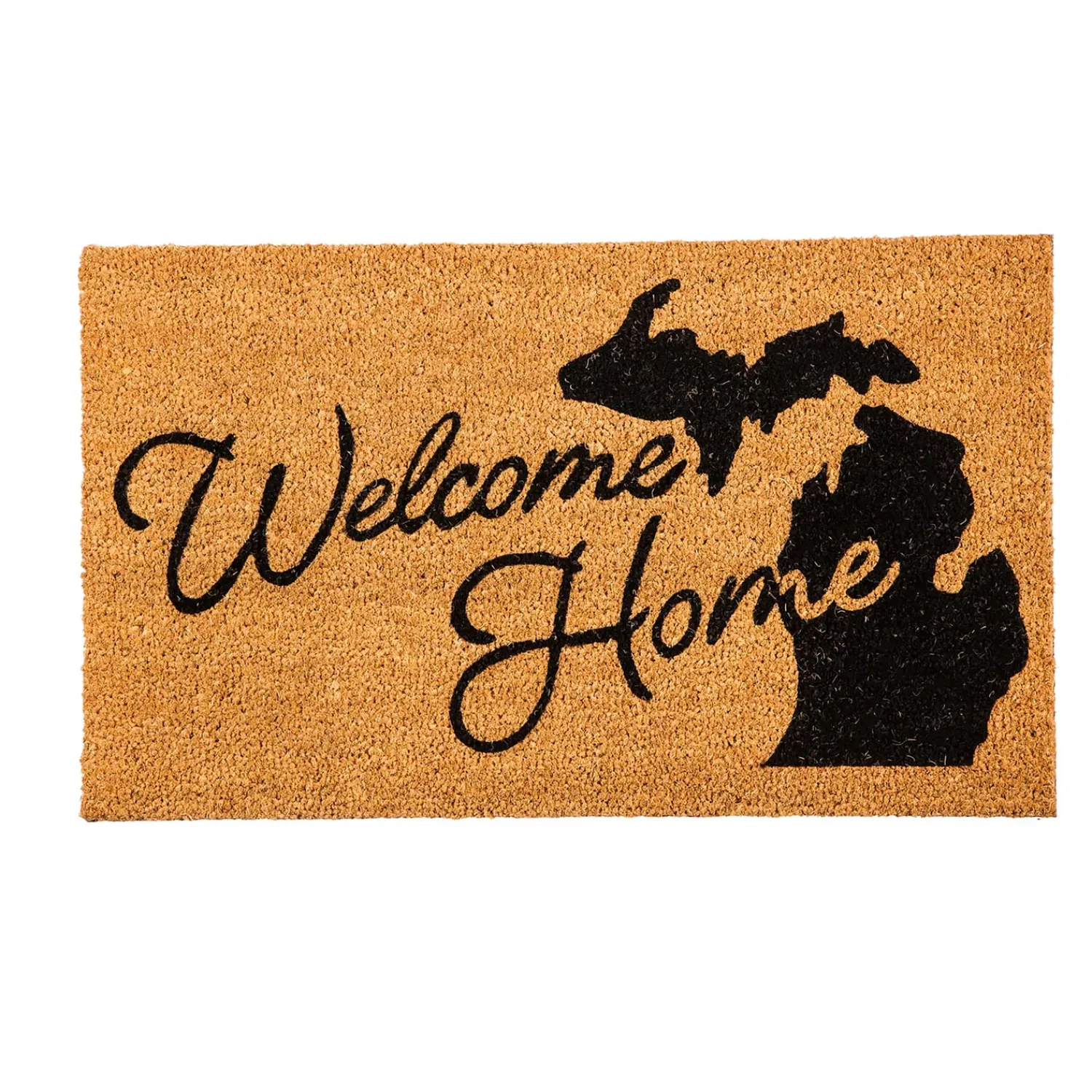 Plow & Hearth Coir Mats>Coir mat, Michigan