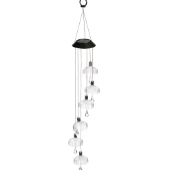Plow & Hearth Wind Chimes & Mobiles|Solar Accents>Color Changing Solar Mobile, Umbrella