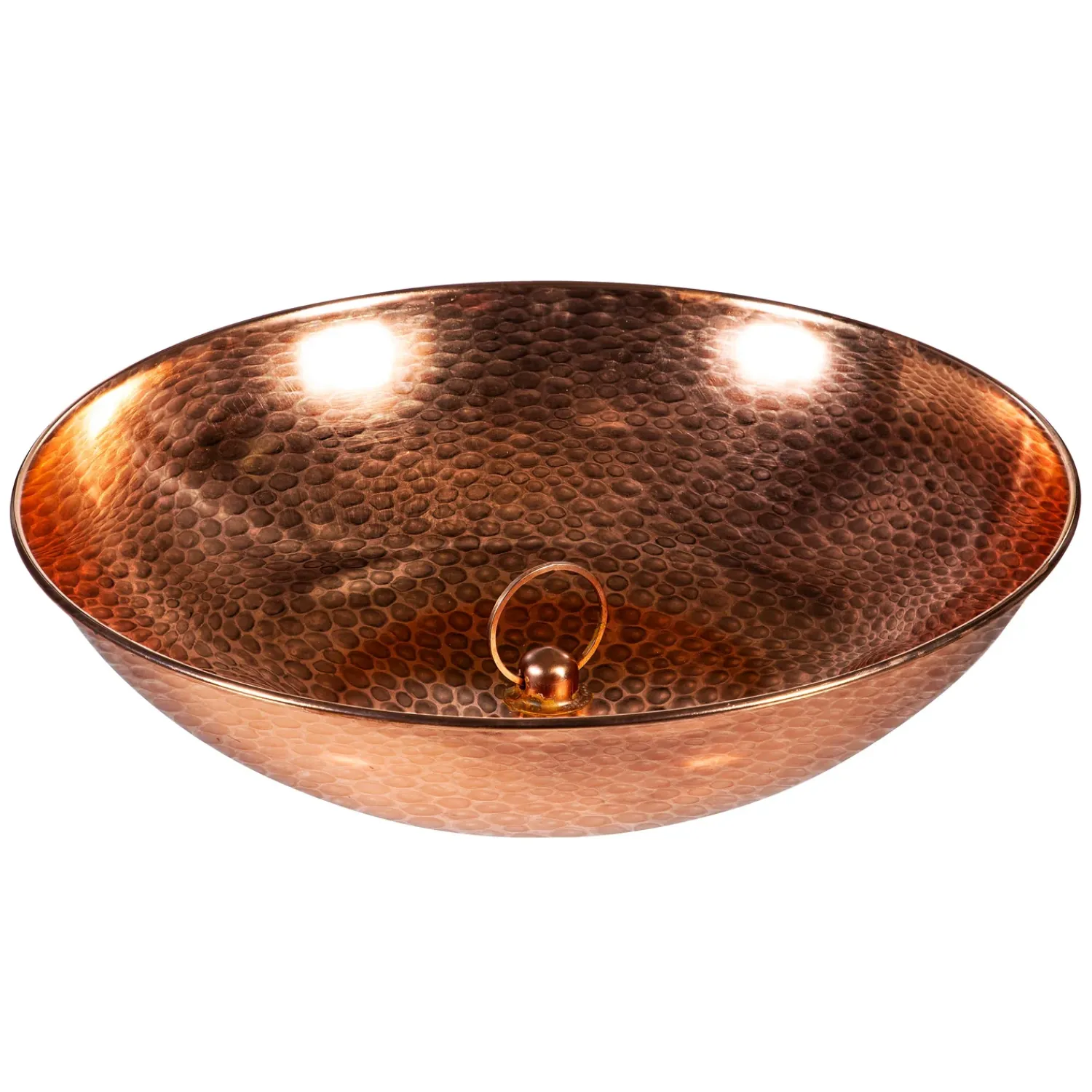 Plow & Hearth Wind Chimes & Mobiles>Copper Rain Chain Basin