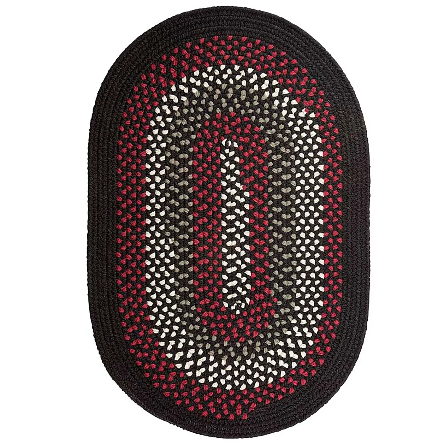 Plow & Hearth Area Rugs>Country Classic Braided Polypropylene Rug, 2' x 3'