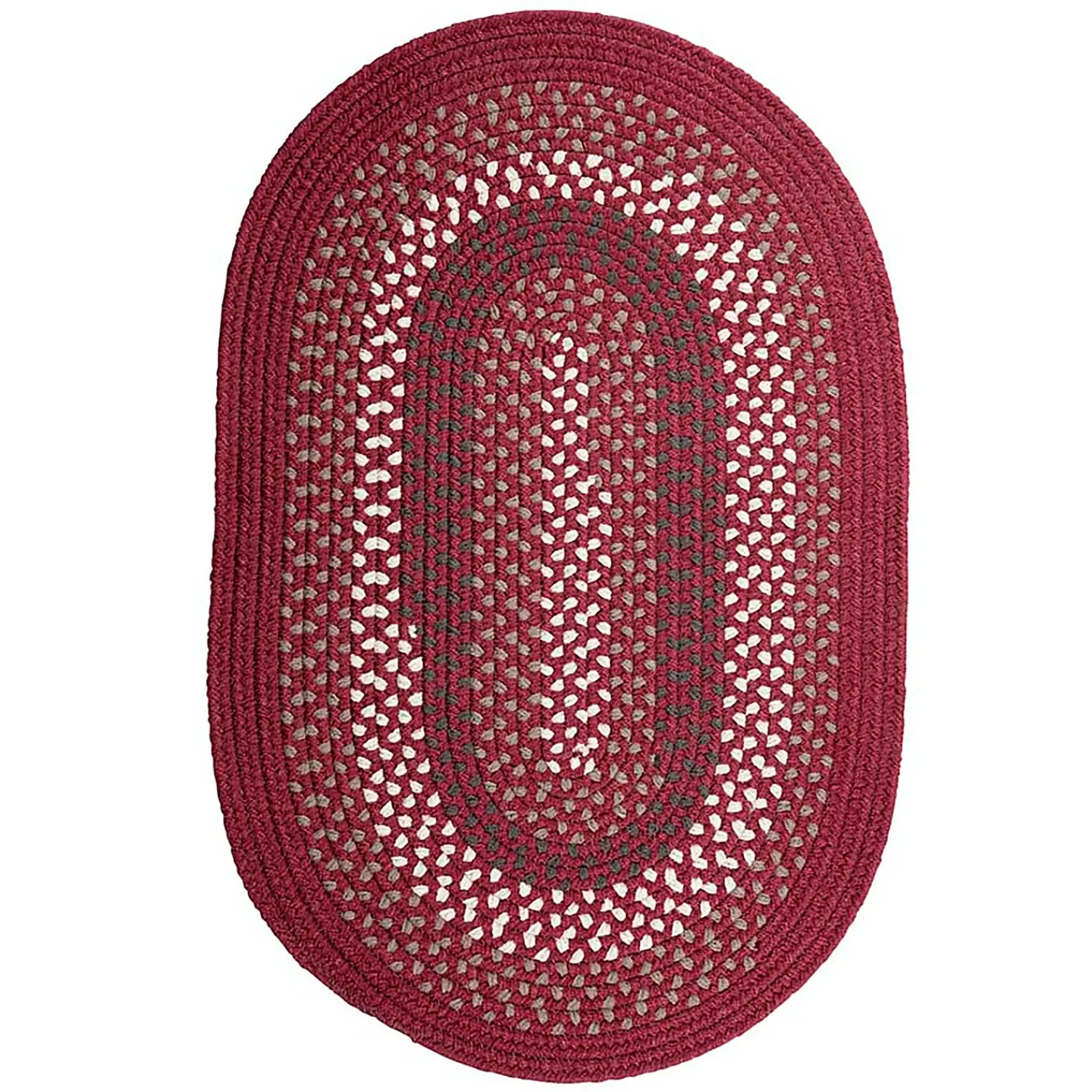 Plow & Hearth Area Rugs>Country Classic Braided Polypropylene Rug, 2' x 3'