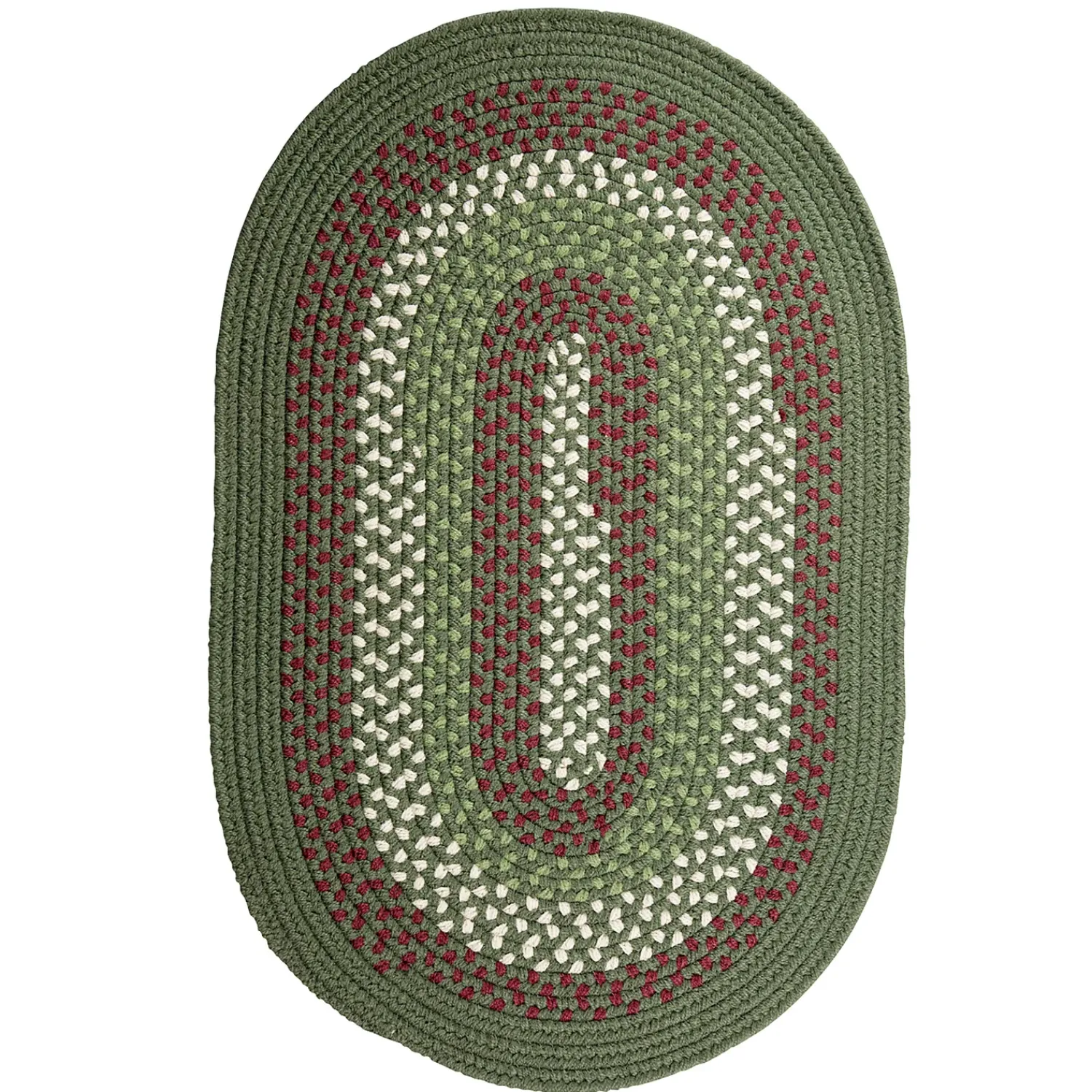 Plow & Hearth Area Rugs>Country Classic Braided Polypropylene Rug, 2' x 3'
