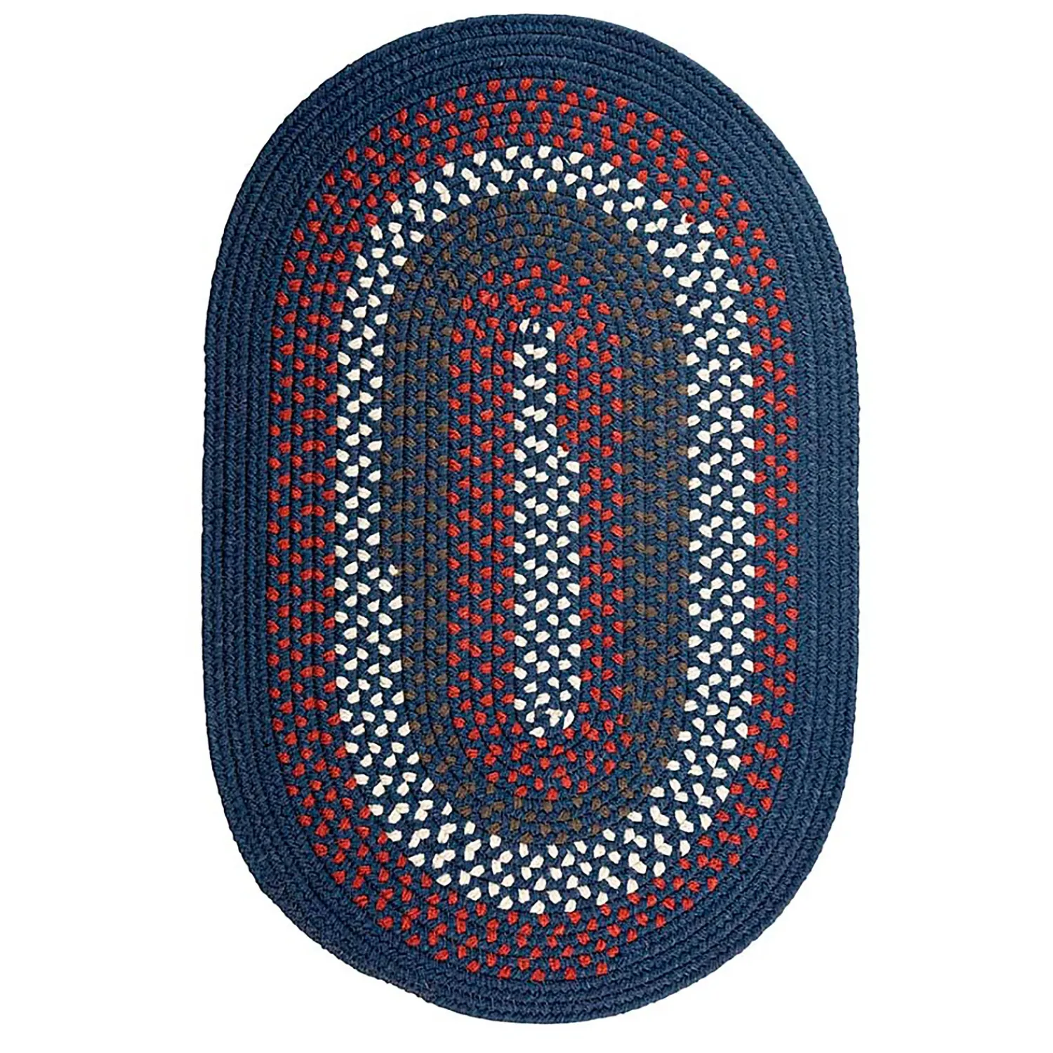 Plow & Hearth Area Rugs>Country Classic Braided Polypropylene Rug, 2' x 3'