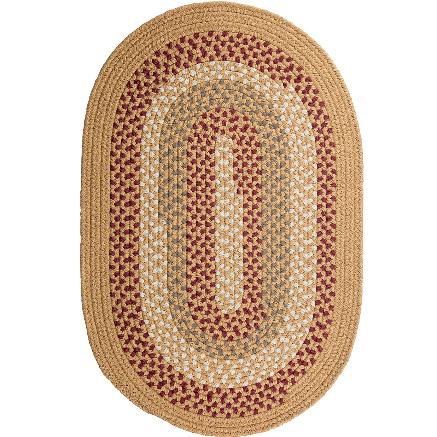 Plow & Hearth Area Rugs>Country Classic Braided Polypropylene Rug, 2' x 3'