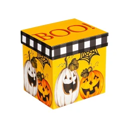 Plow & Hearth Coffee & Tea Cups>Cup of Awesome, 14 OZ, Boo Jack O'Lantern Pumpkins