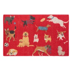 Plow & Hearth Pet Products|Washable Mats>Dog Park Deluxe Waterhog Mat