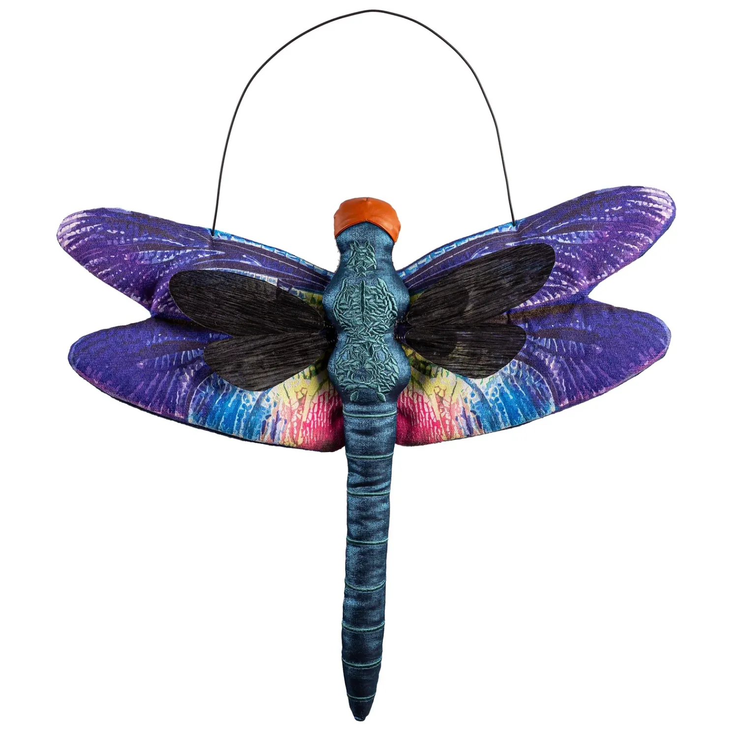 Plow & Hearth Fabric Door Hangers>Dragonfly Fluttering Door Decor