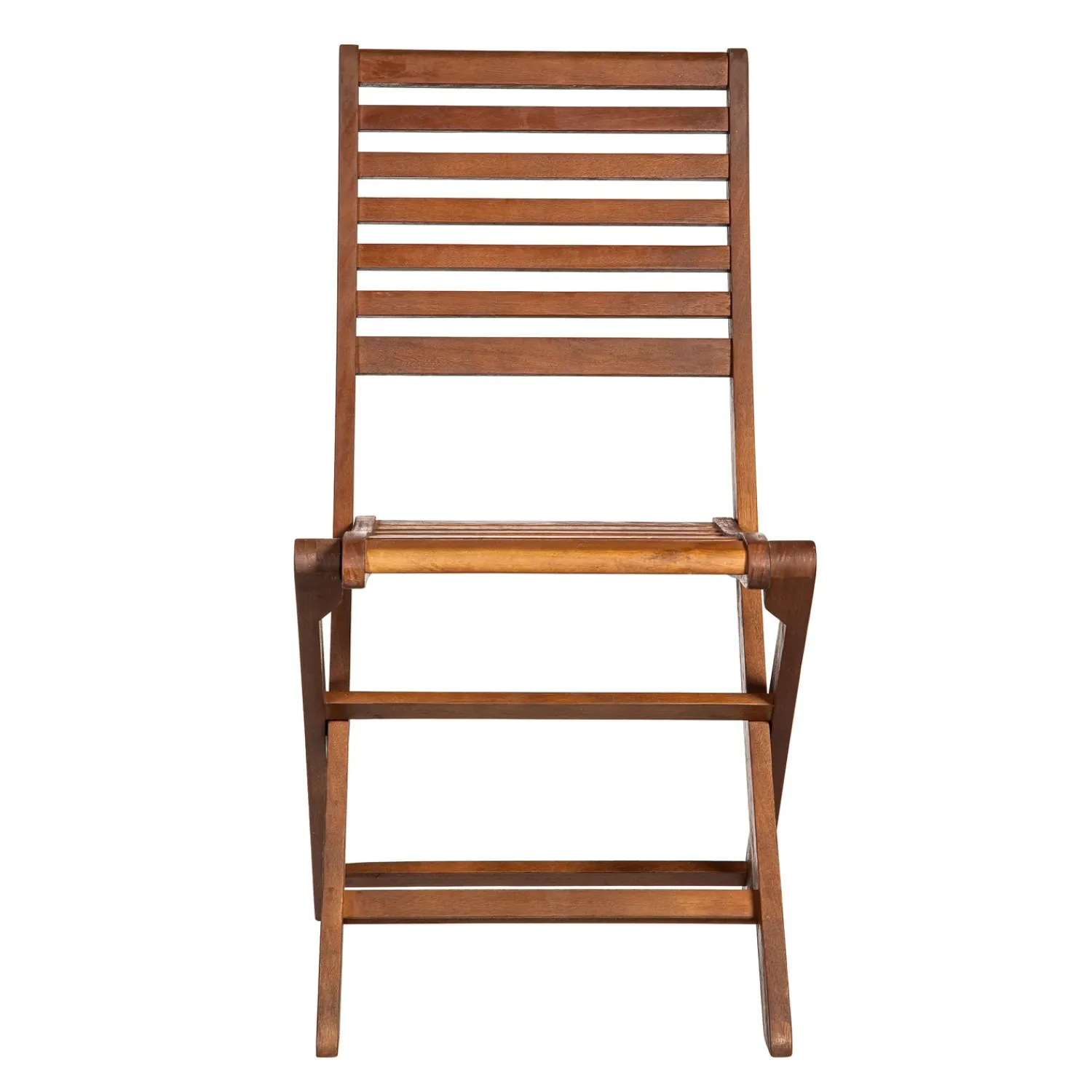 Plow & Hearth Chairs & Rockers|Rockers & Gliders>Eucalyptus Folding Bistro Chairs, Set of 2