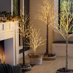 Plow & Hearth Faux Flowers & Plants|Lighted Trees & Garlands><noscript><img width=