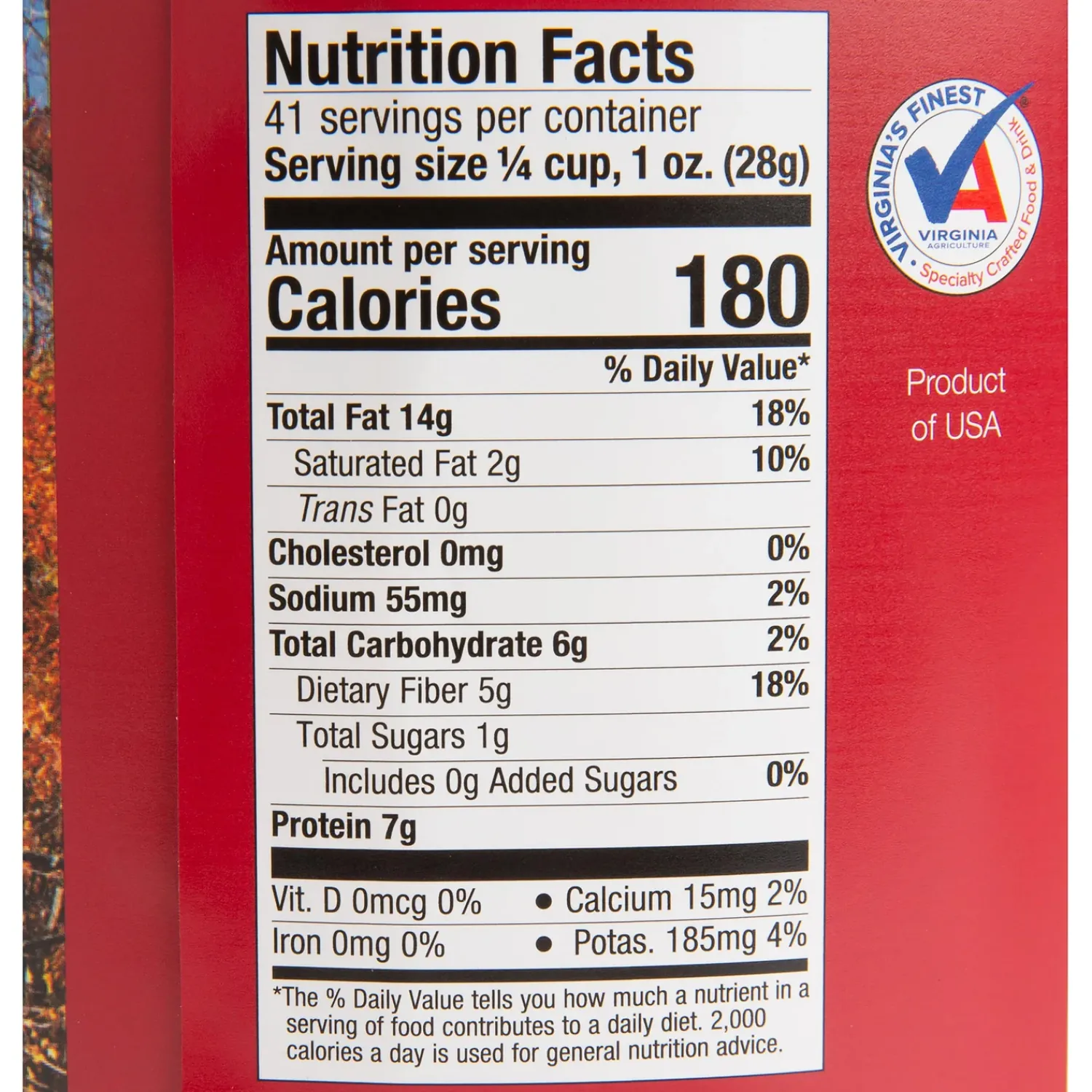 Plow & Hearth Gourmet Snacks & Nuts>Extra Large Virginia Peanuts, 36 oz. Tin