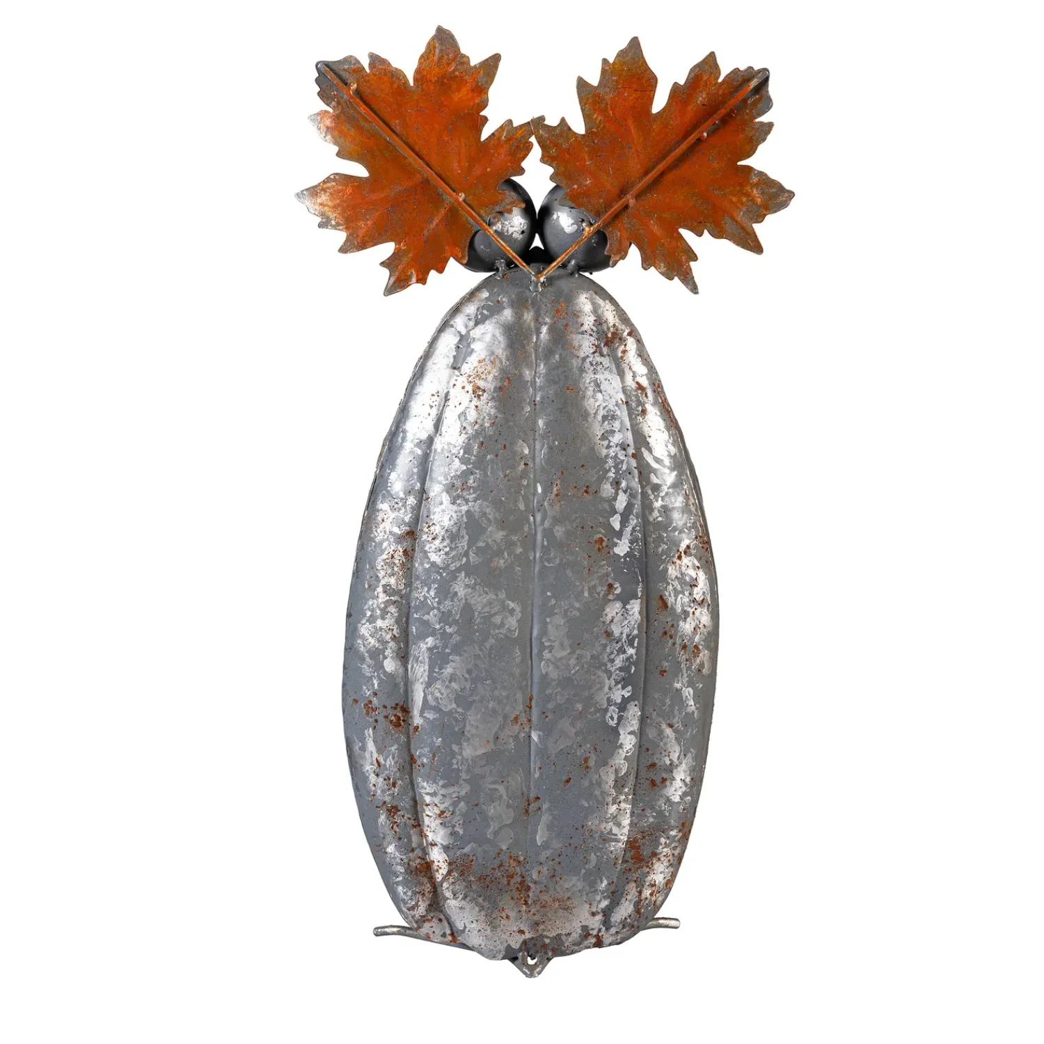 Plow & Hearth Garden Statues>Fall Owl Metal Statue, 17"H