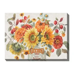 Plow & Hearth Outdoor Wall Art|Wall Art>Family Blessings Indoor/Outdoor Canvas Wall Art