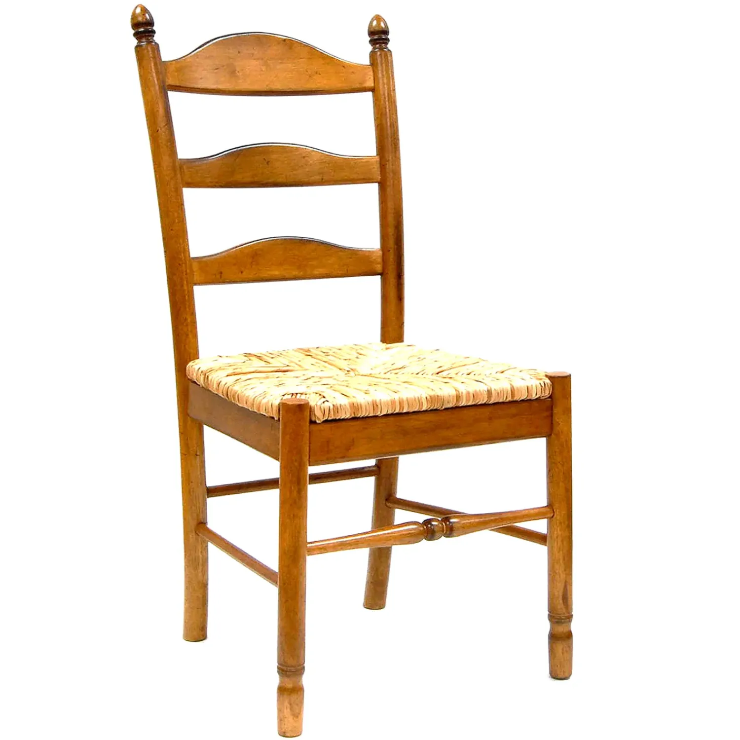 Plow & Hearth Chairs & Rockers|Rockers & Gliders>Farmhouse Hardwood Ladder Back Chair