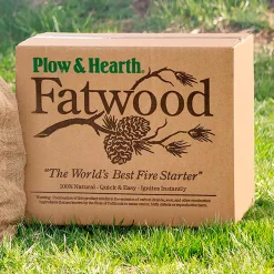Plow & Hearth Fire Starters & Fatwood>Fatwood Fire-Starter, 10 lb. Box