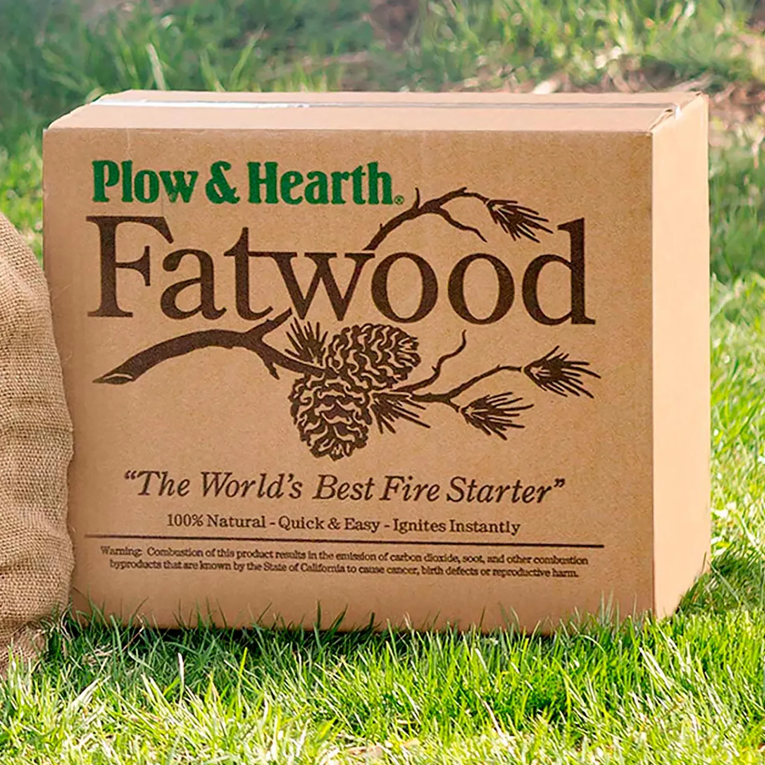Plow & Hearth Fire Starters & Fatwood>Fatwood Fire-Starter, 10 lb. Box