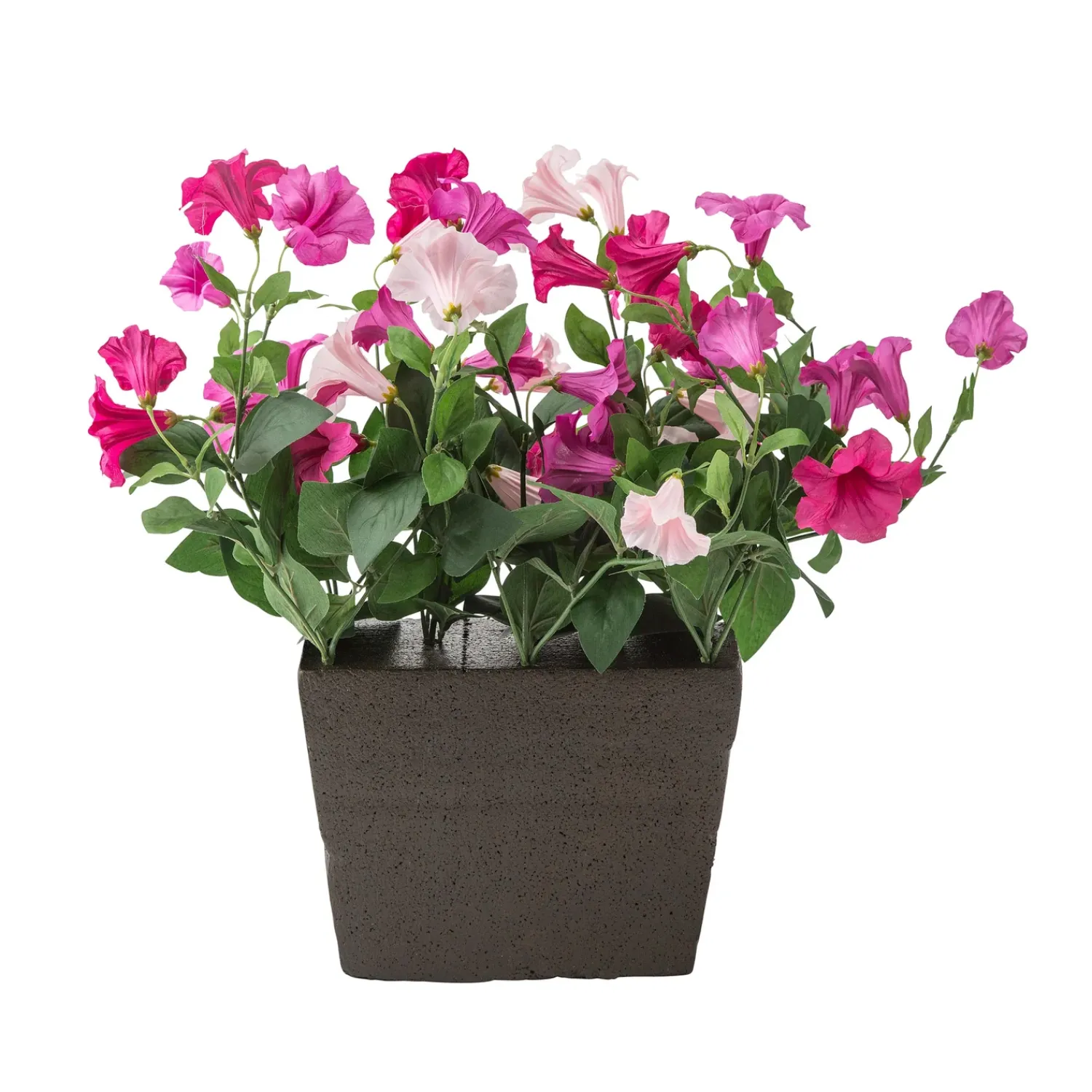 Plow & Hearth Faux Flowers & Plants>Faux Petunias Window Box Filler