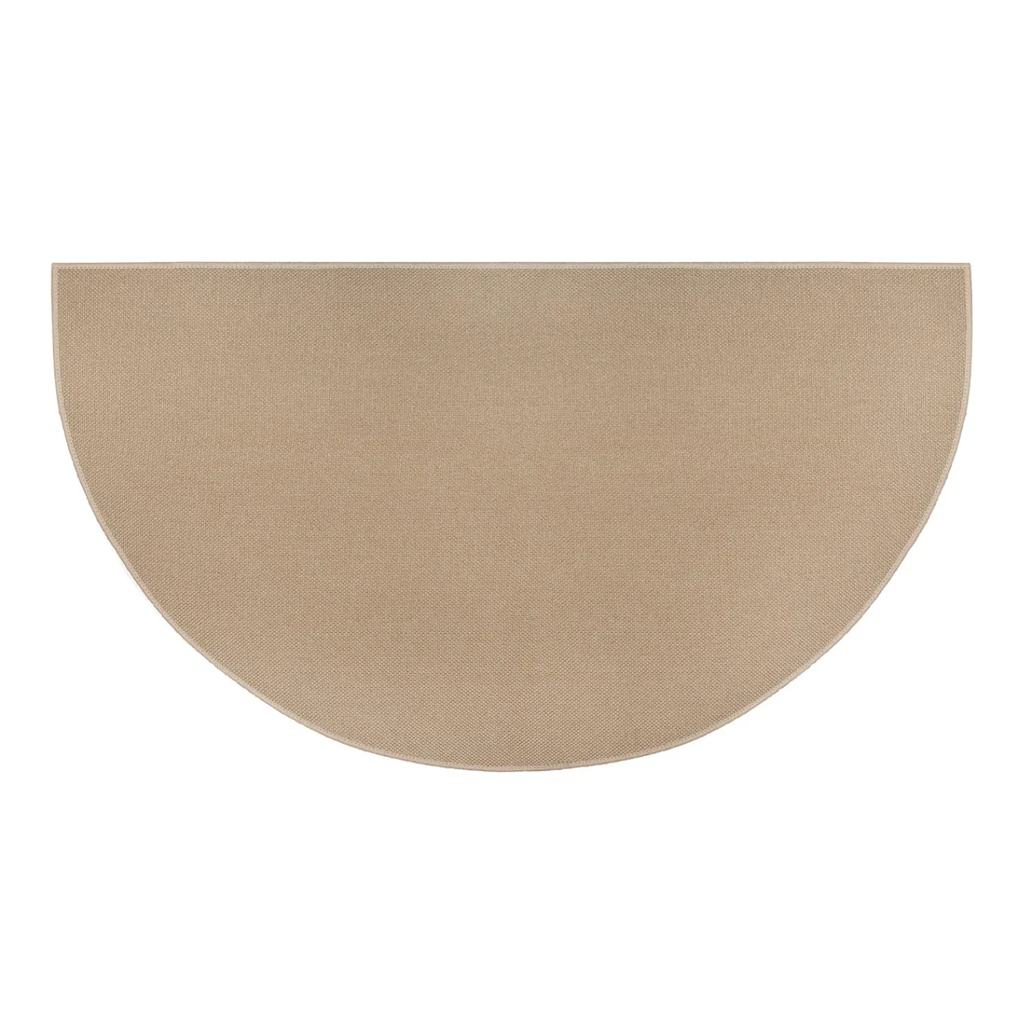 Plow & Hearth Hearth Rugs|Hearth Rugs>Flame Resistant Fiberglass Half Round Hearth Rug, 27" x 48"