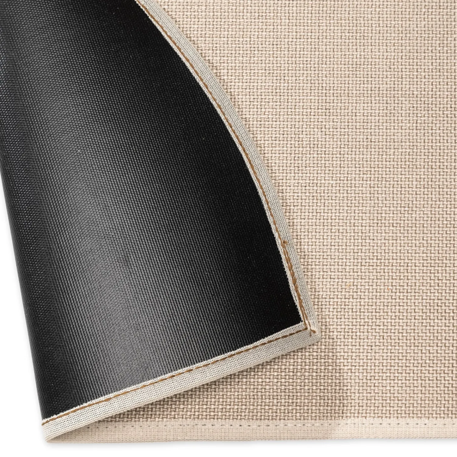 Plow & Hearth Hearth Rugs|Hearth Rugs>Flame Resistant Fiberglass Half Round Hearth Rug, 27" x 48"