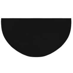 Plow & Hearth Hearth Rugs|Hearth Rugs>Flame-Resistant Fiberglass Half-Round Hearth Rug, 32" x 60"