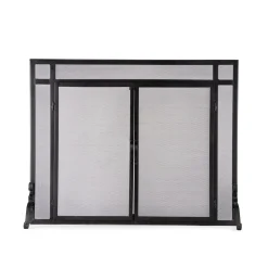 Plow & Hearth Fireplace Screens With Doors><noscript><img width=