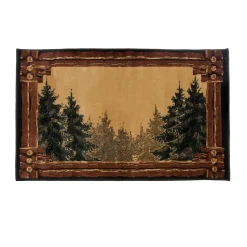 Plow & Hearth Area Rugs|Hearth Rugs>Forest Trail Area Rug, 30"W x 50"L