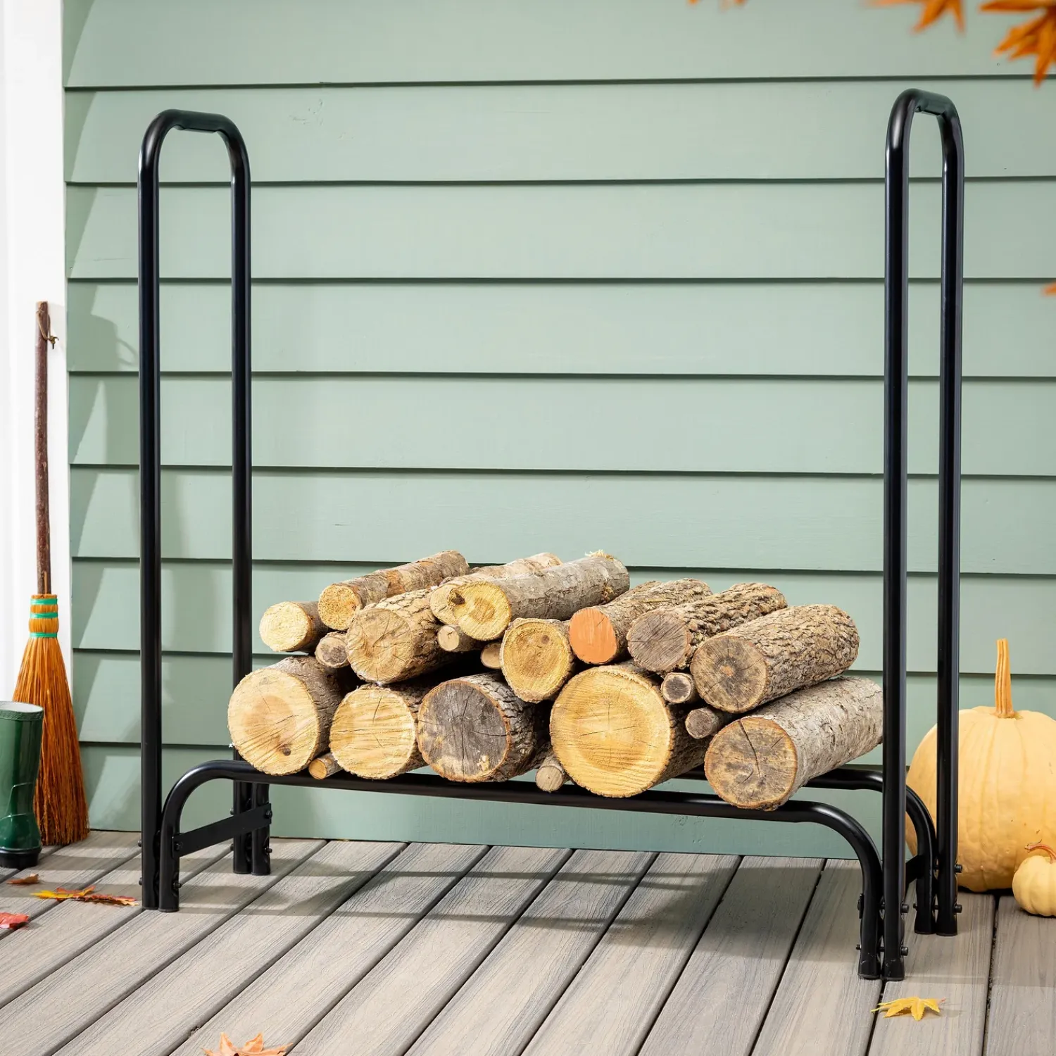 Plow & Hearth Wood Storage & Wood Racks>4ft. Log Rack