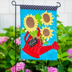 Plow & Hearth Flag Accessories>Garden Flag Stand, Black