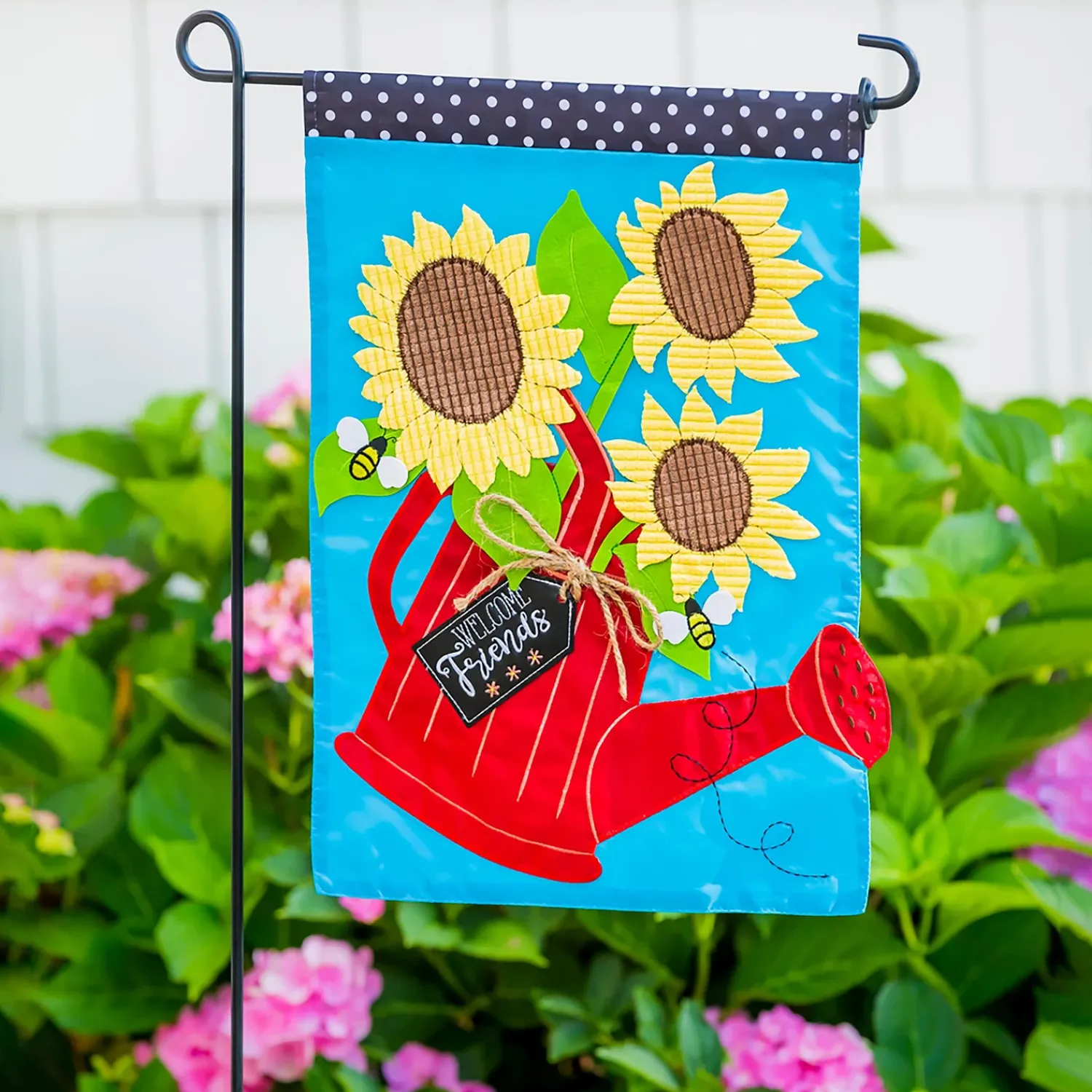 Plow & Hearth Flag Accessories>Garden Flag Stand, Black