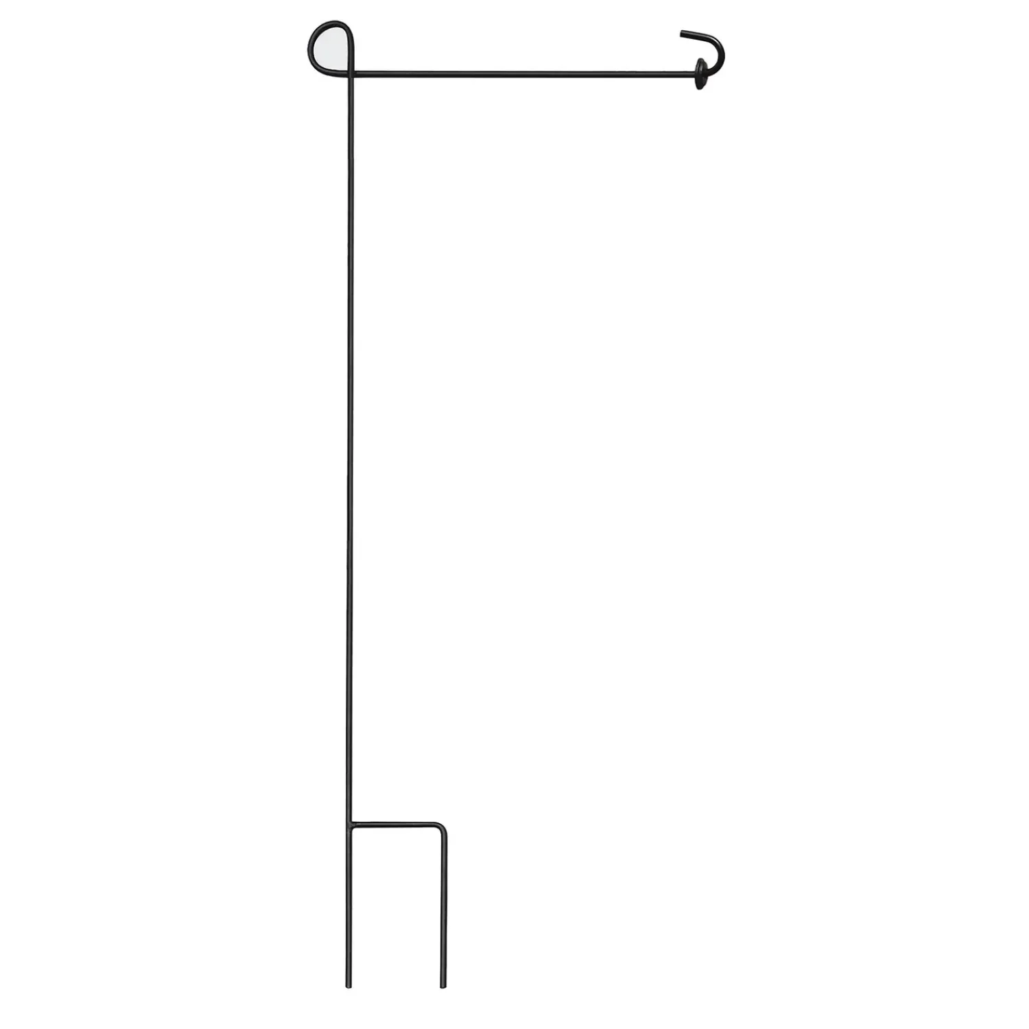 Plow & Hearth Flag Accessories>Garden Flag Stand, Black