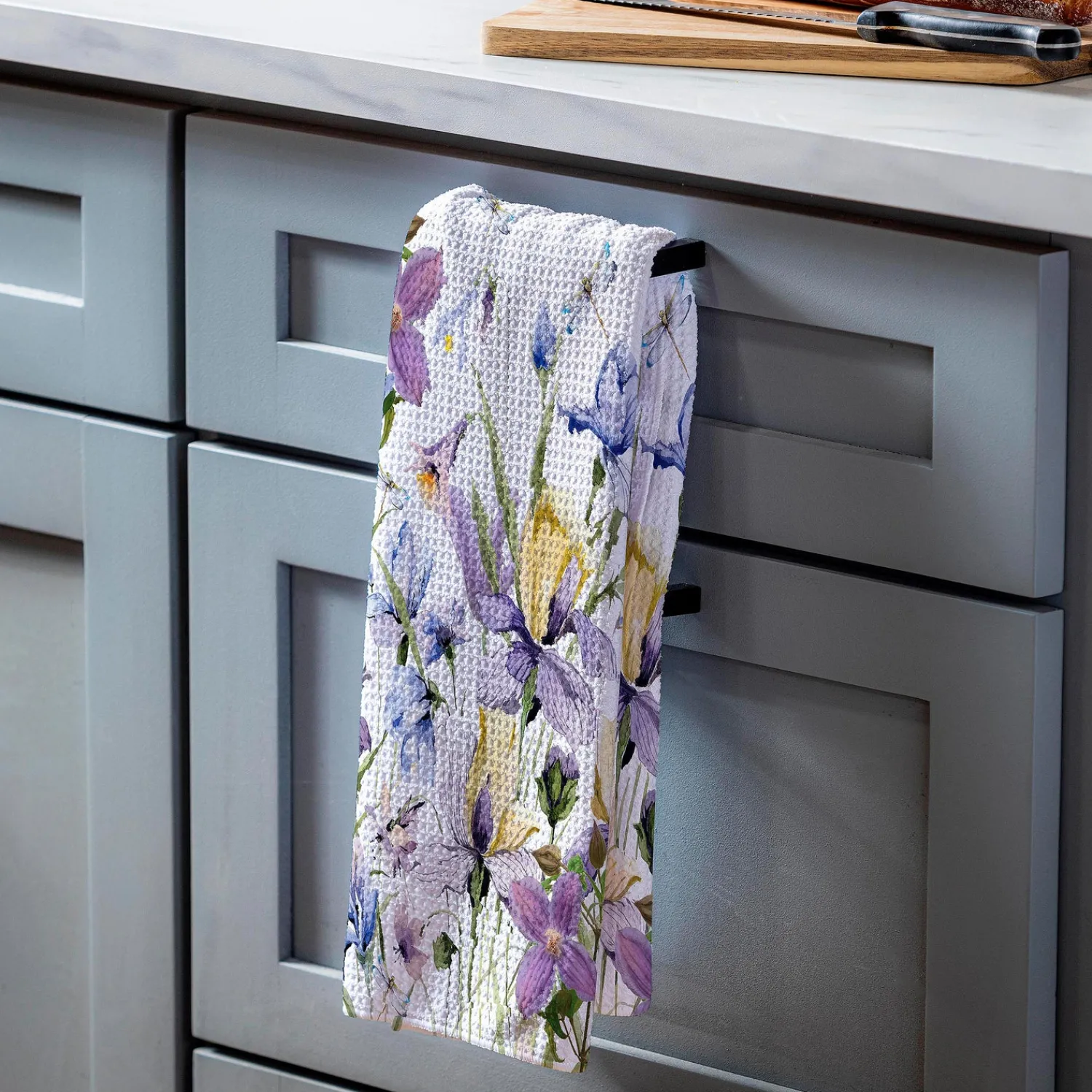 Plow & Hearth Kitchen Linens>Golden Lilac Quick Dry Kitchen Towel, 18" x 30"