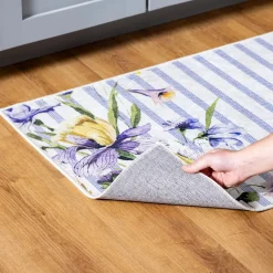 Plow & Hearth Washable Mats>Golden Lilac Washable Accent Rug, 2' x 3'