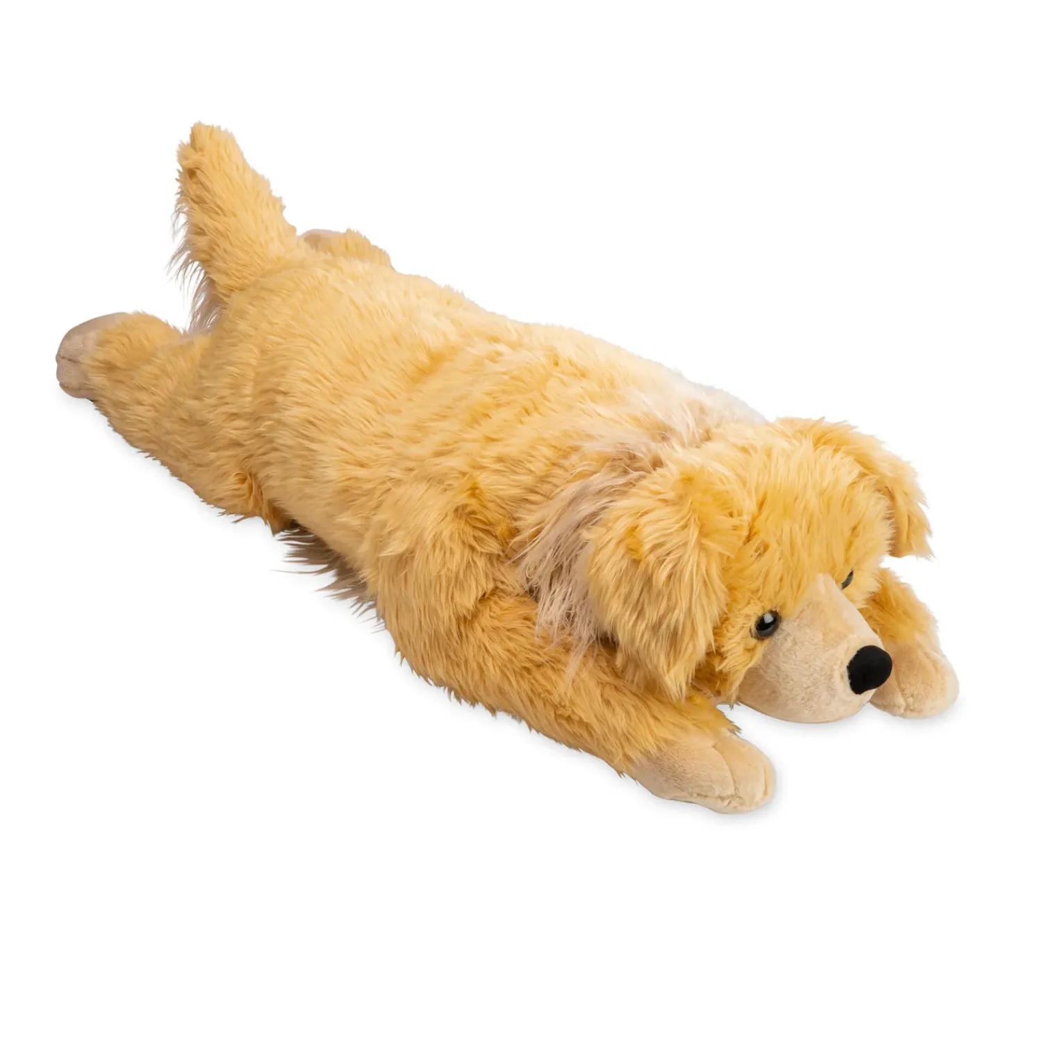 Plow & Hearth Decorative Pillows|Pet Products>Golden Retriever Plush Cuddle Animal Body Pillow