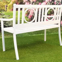 Plow & Hearth Outdoor Benches>Grayson Steel Garden Bench
