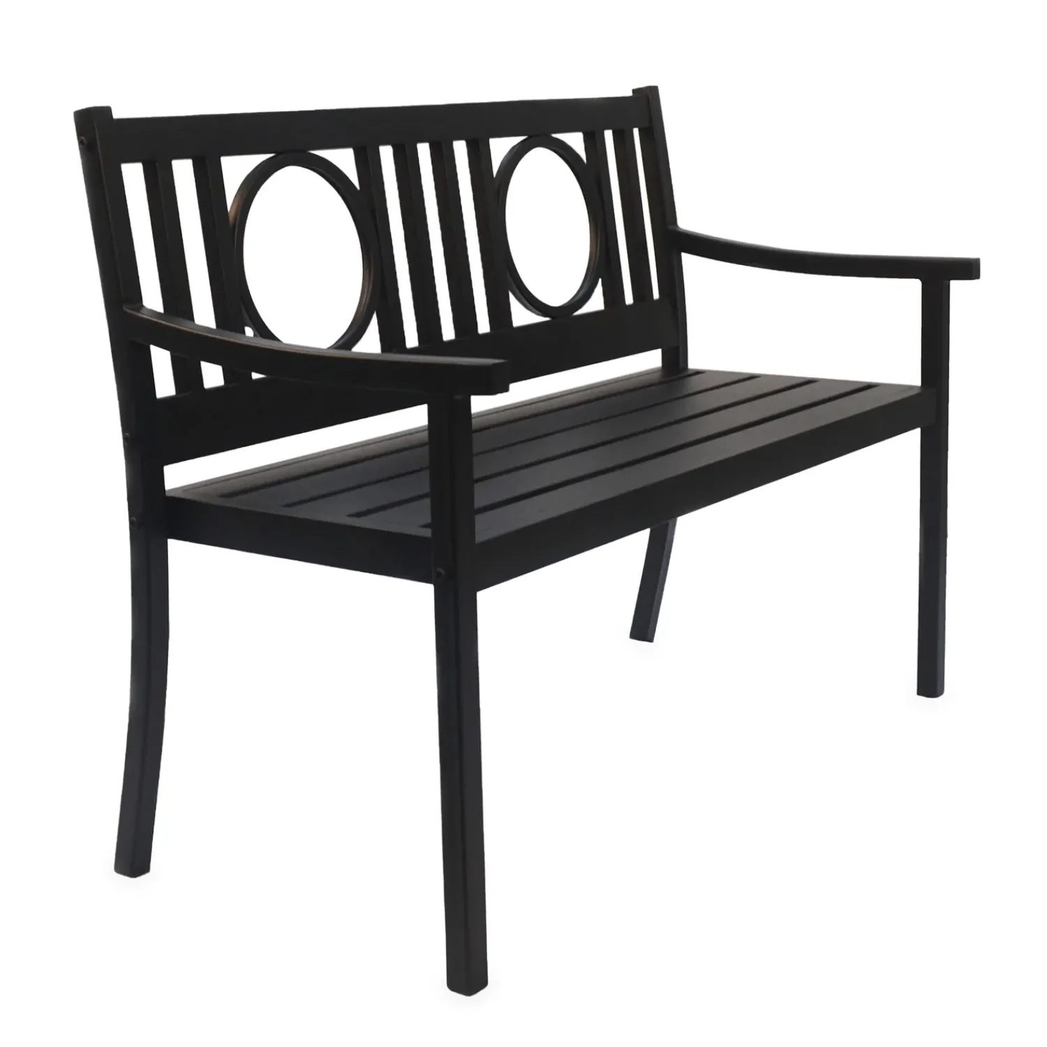 Plow & Hearth Outdoor Benches>Grayson Steel Garden Bench