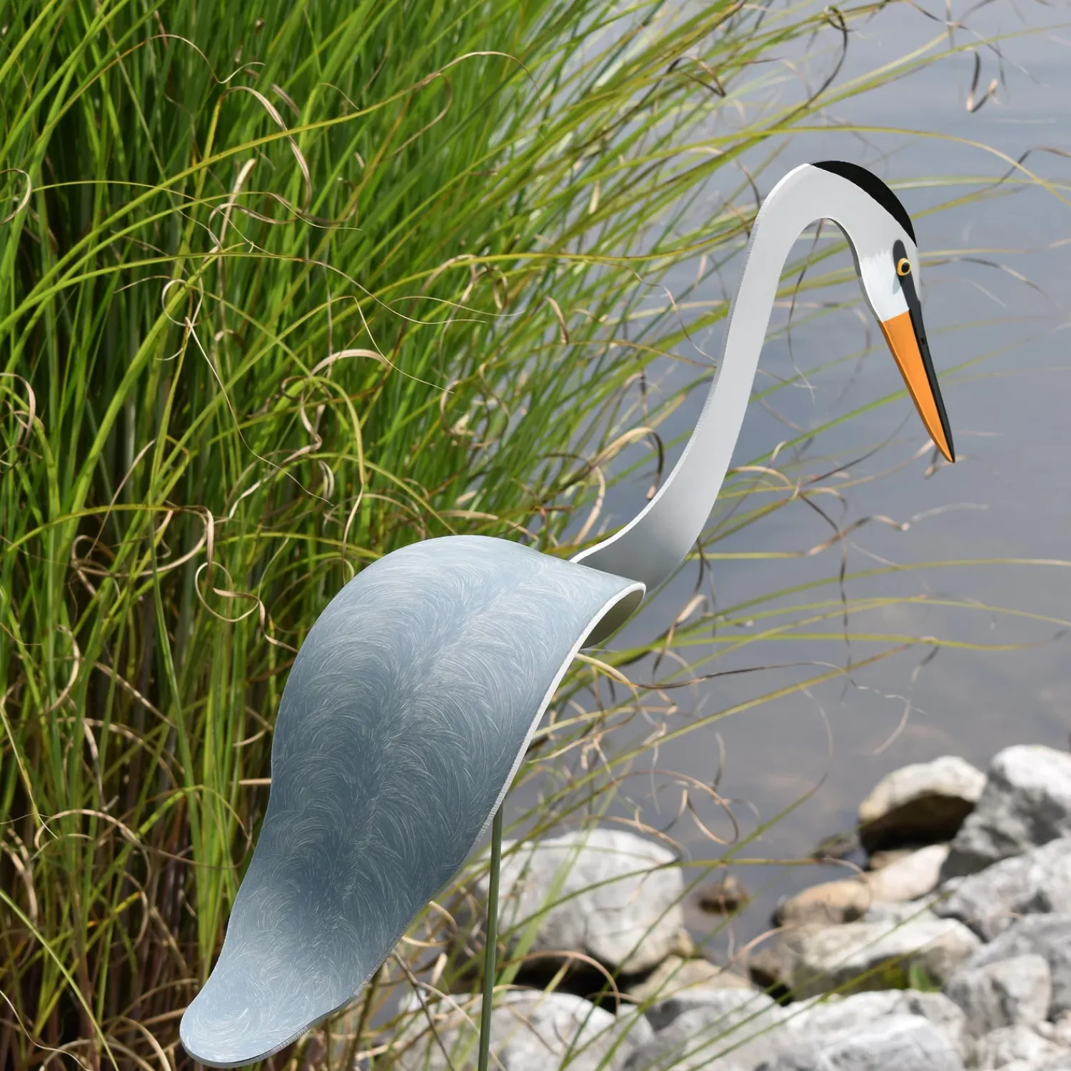 Plow & Hearth Garden Stakes>Great Blue Heron Dancing Bird