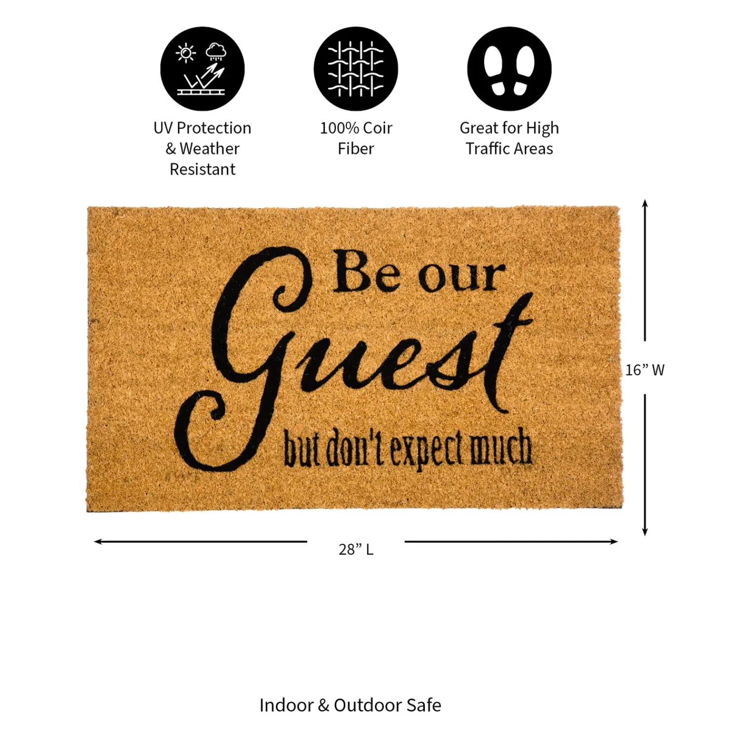 Plow & Hearth Coir Mats>Guest Coir Mat