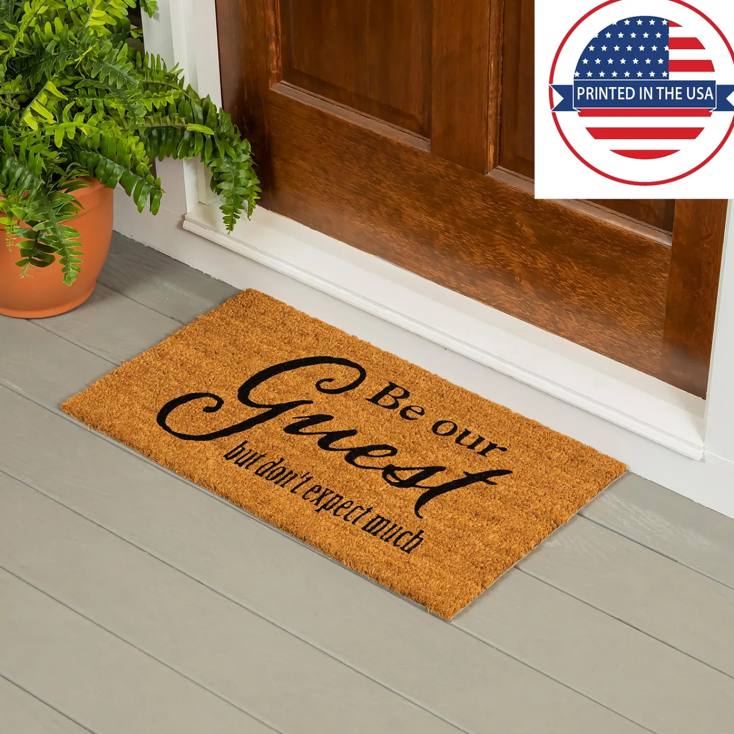 Plow & Hearth Coir Mats>Guest Coir Mat
