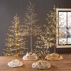 Plow & Hearth Lighted Trees & Garlands><noscript><img width=