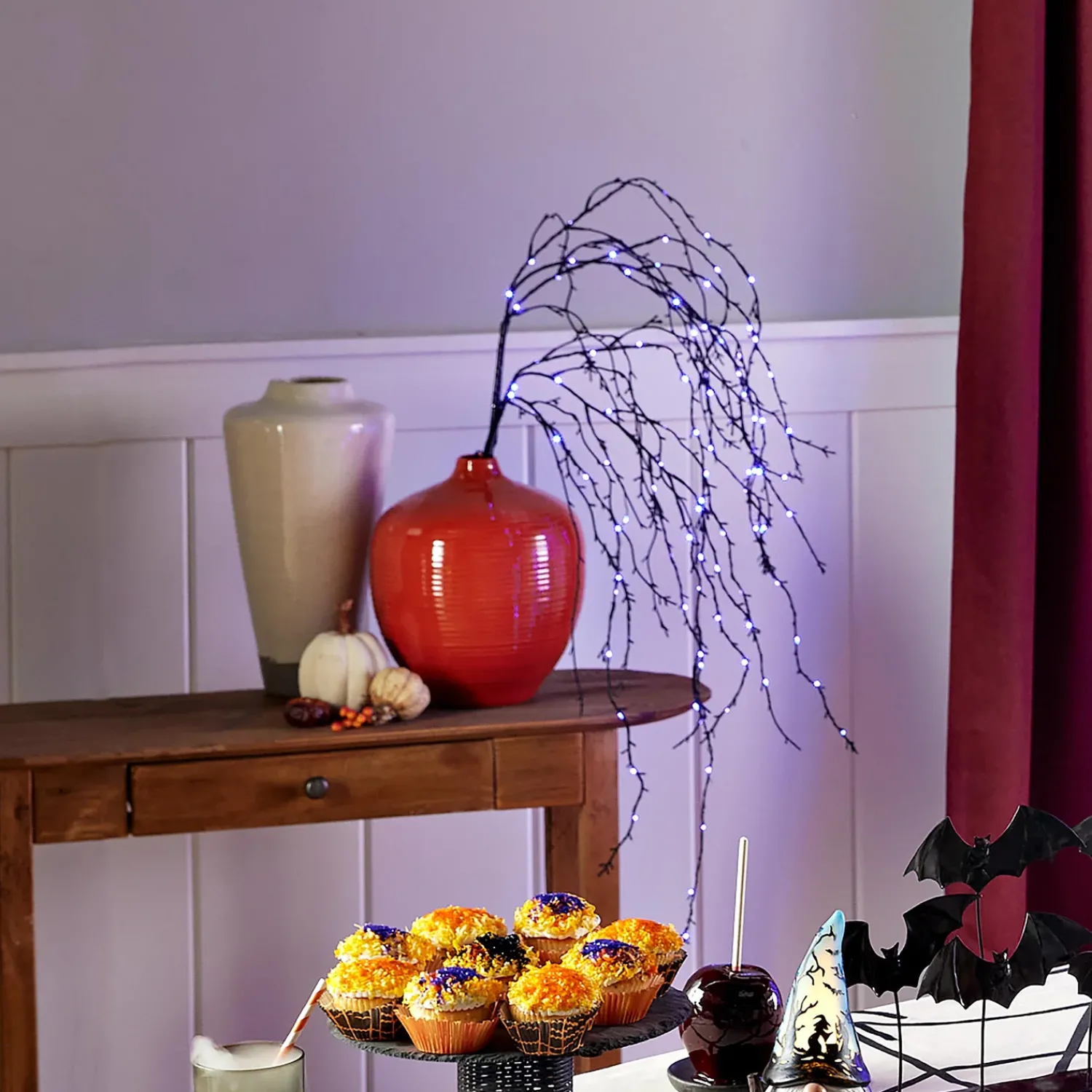 Plow & Hearth Planters & Vases>Handmade Small Round Clay Alexandria Vase