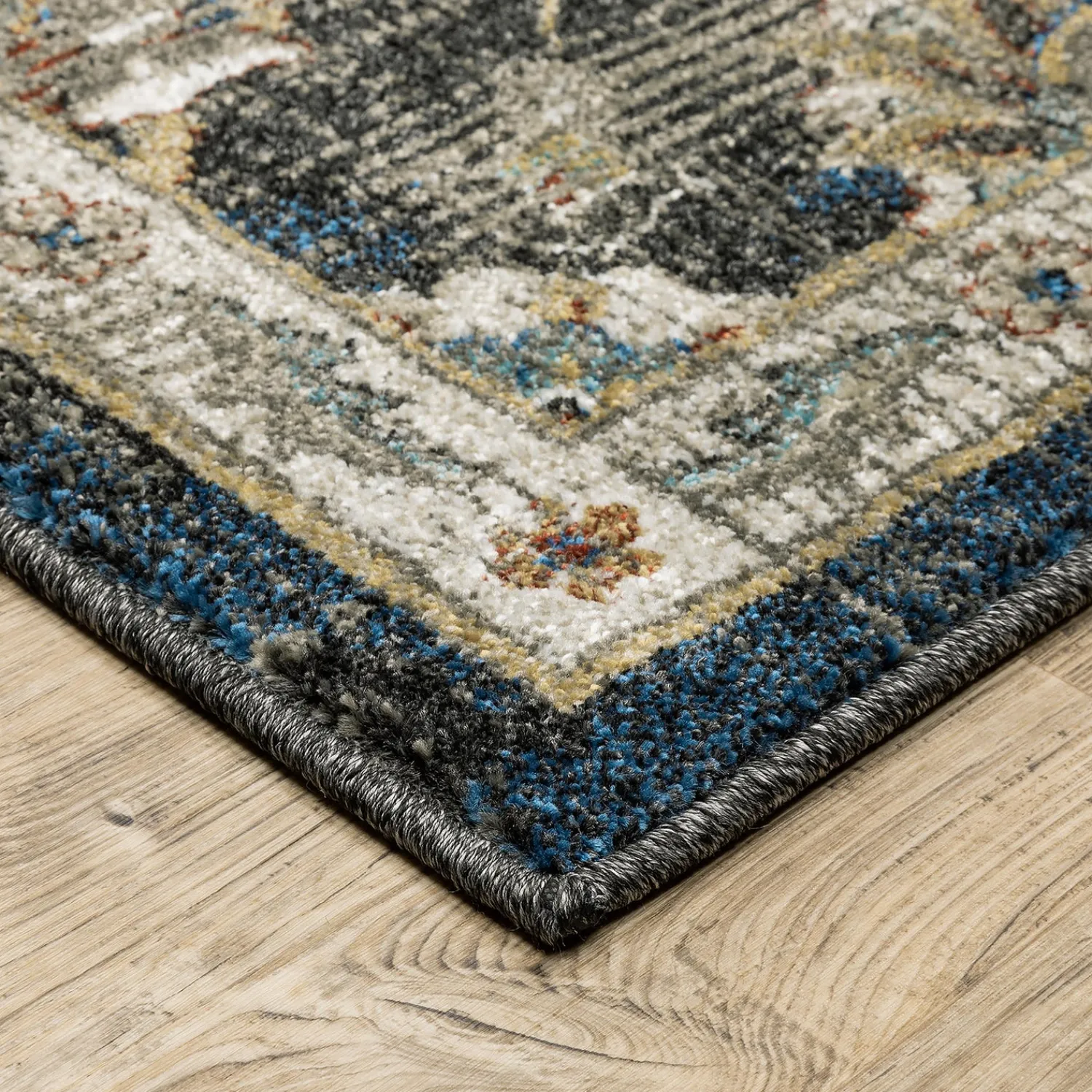 Plow & Hearth Area Rugs>Heartland Border Rug, 9'10" x 12'10"