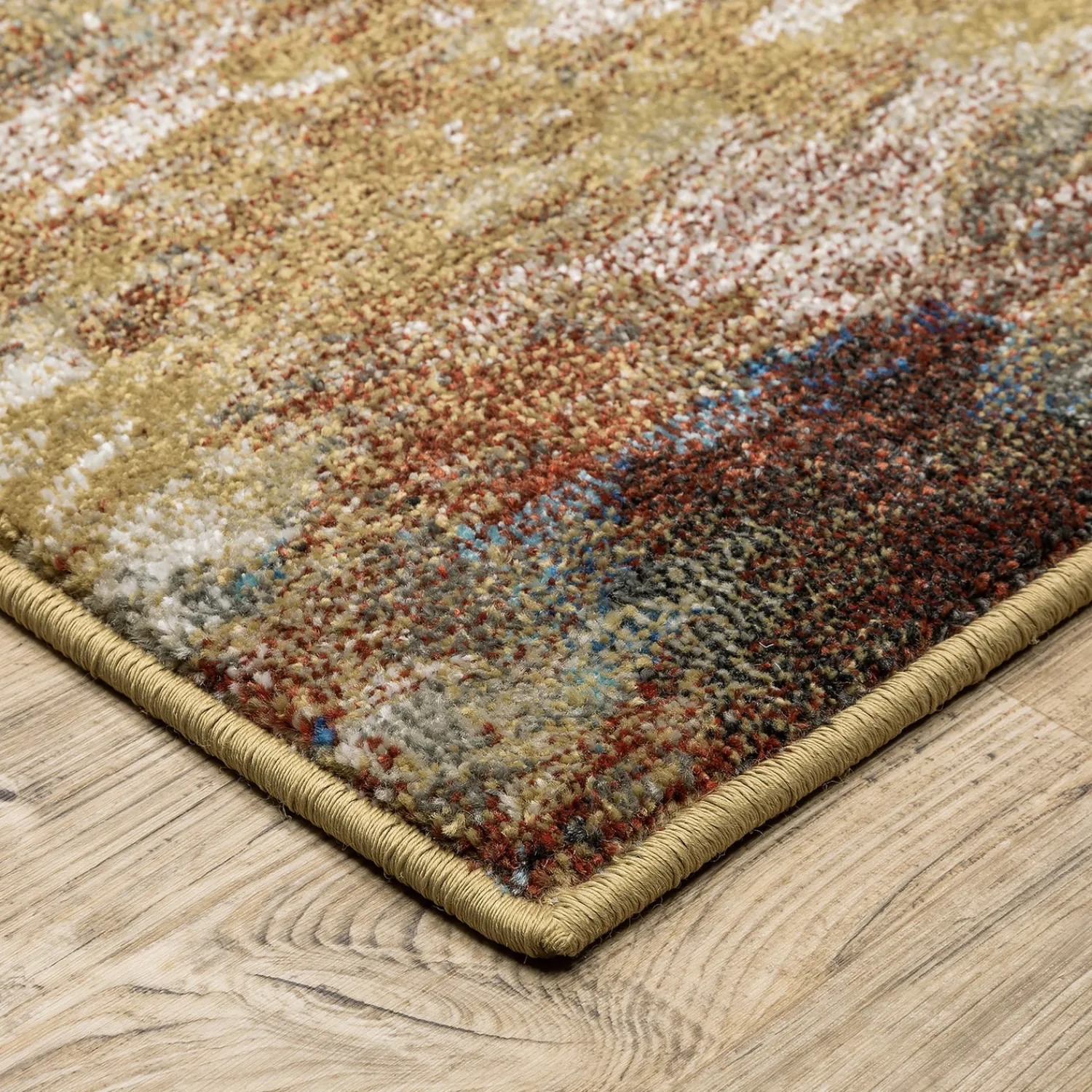 Plow & Hearth Area Rugs>Heartland Earth Rug, 6'7" x 9'2" Blue