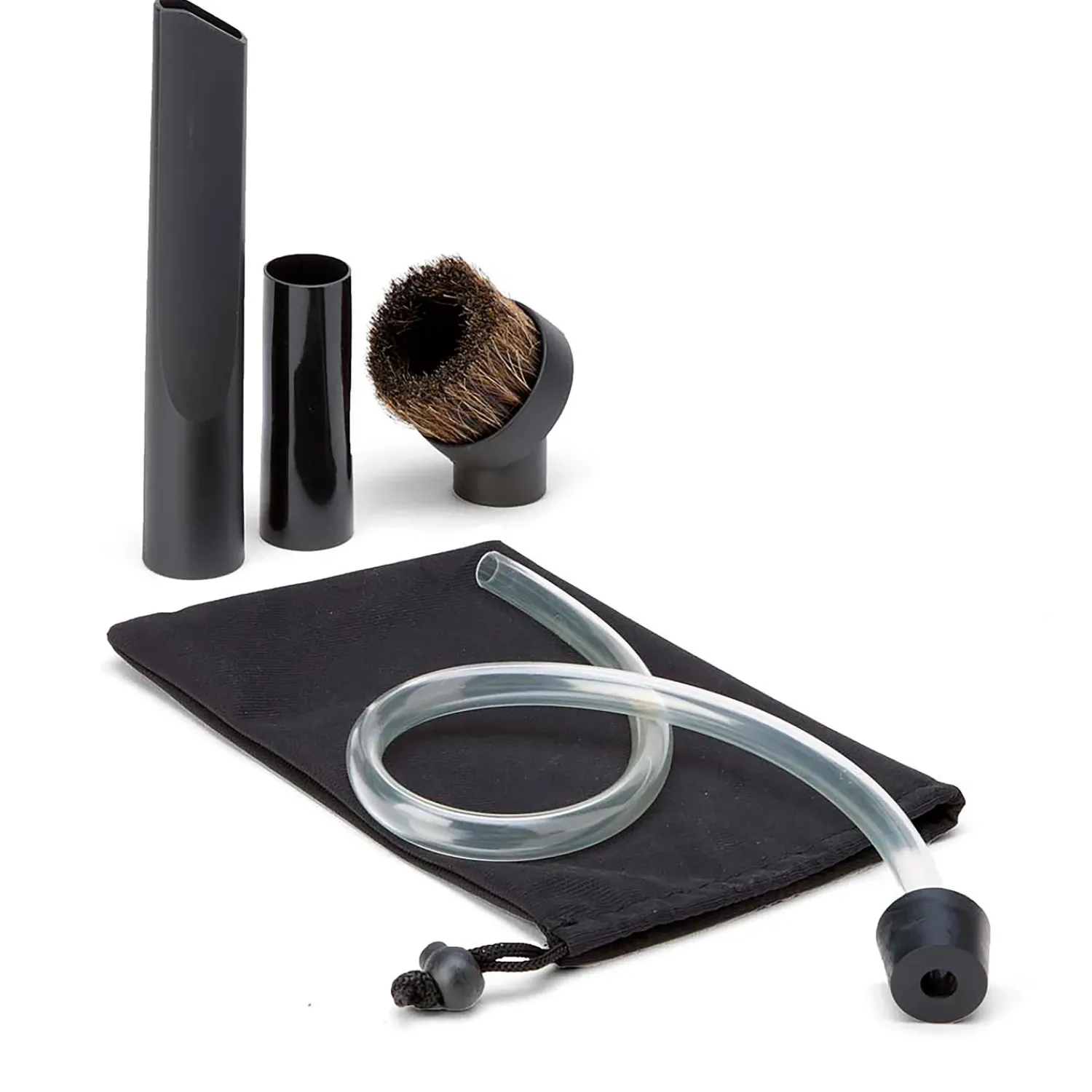 Plow & Hearth Fireplace Maintenance>Heavy-Duty Fireplace Warm Ash Vacuum with Two Filters and Accessory Kit Chrome