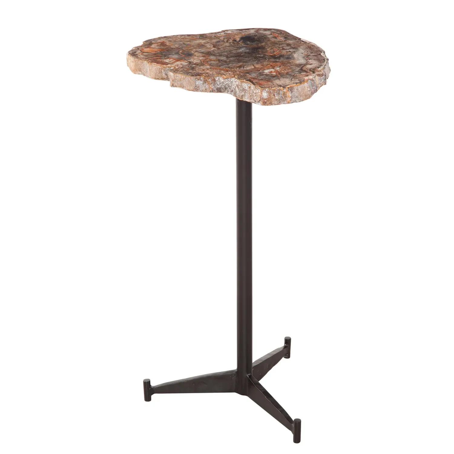 Plow & Hearth Accent Tables>Henrietta Petrified Wood Accent Table