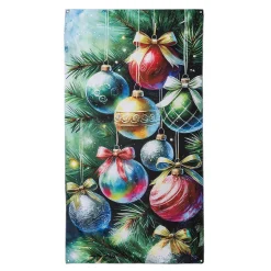 Plow & Hearth Bunting & Banners>Holiday Ornaments Door Cover