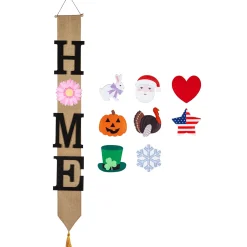 Plow & Hearth Fabric Door Hangers><noscript><img width=