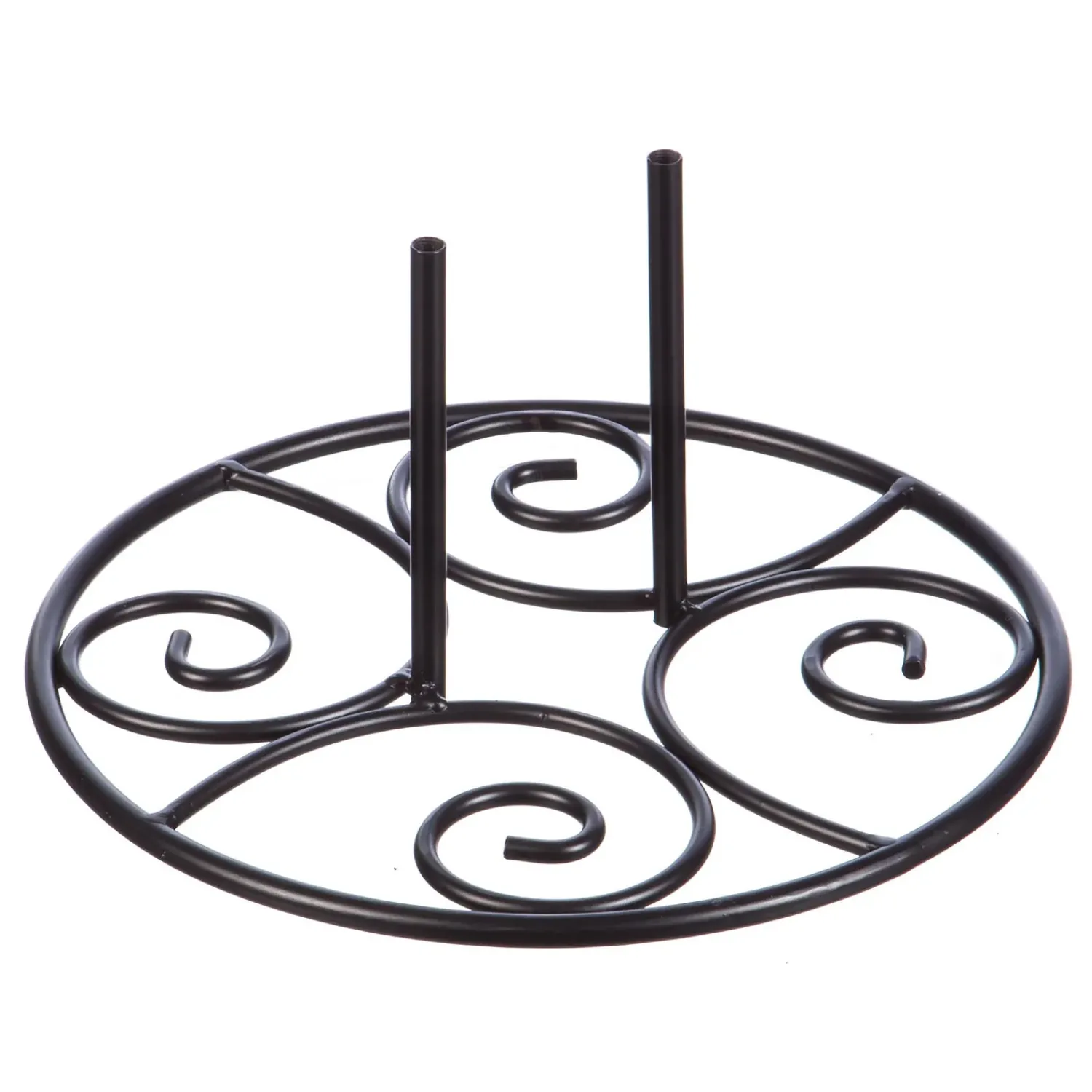 Plow & Hearth Flag Accessories>H-Stake Scroll Stand Base